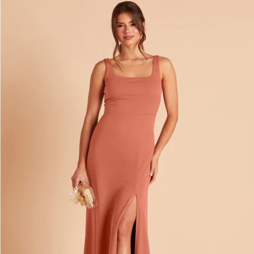 Birdy Grey, bridesmaid dress, terracotta